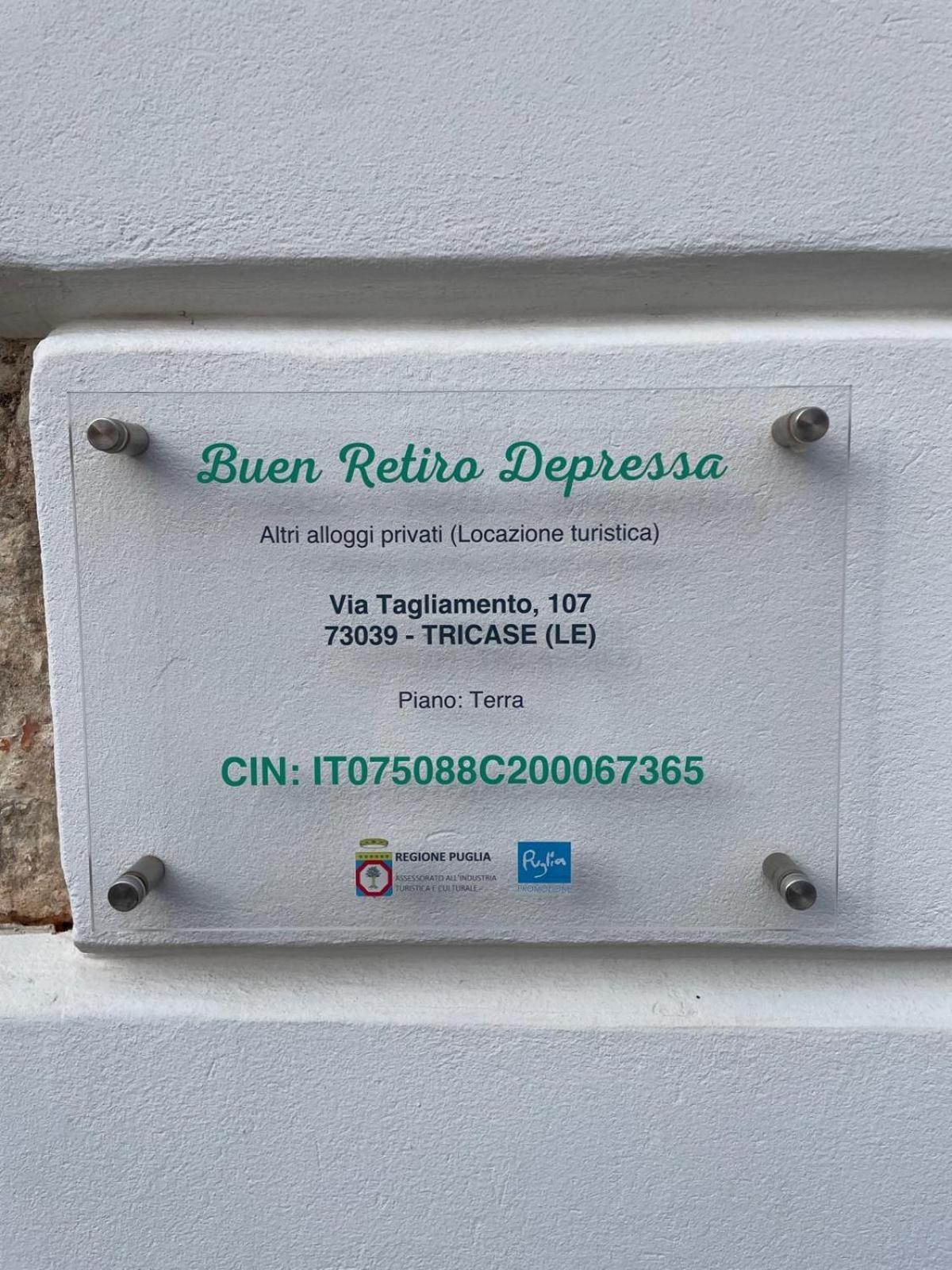 Depressa Buen Retiro - Casa Vacanze מראה חיצוני תמונה